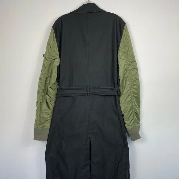 Alpha Industries Mackinaw M-65 Black Cotton Khaki Green Nylon Mens